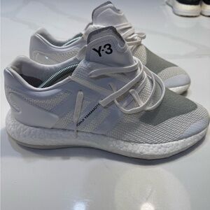 Y3 Adidas Zg Ultra Boost White and Gray